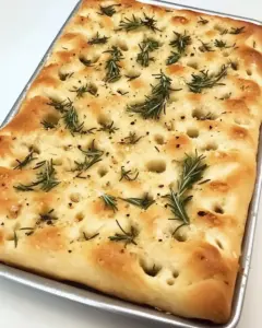 Roasted Garlic Focaccia