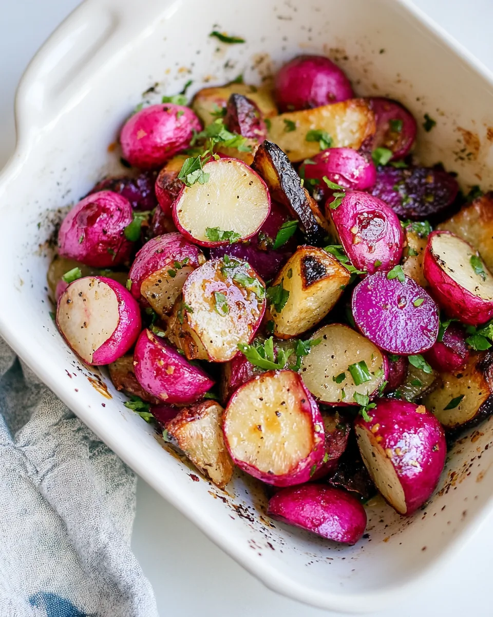Roasted Radishes