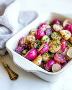 Roasted Radishes