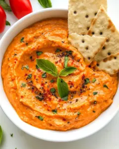 Roasted Red Pepper Dip