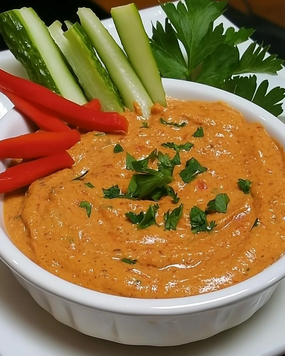 Roasted Red Pepper Dip