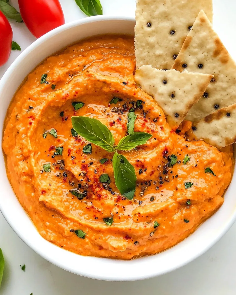 Roasted Red Pepper Dip
