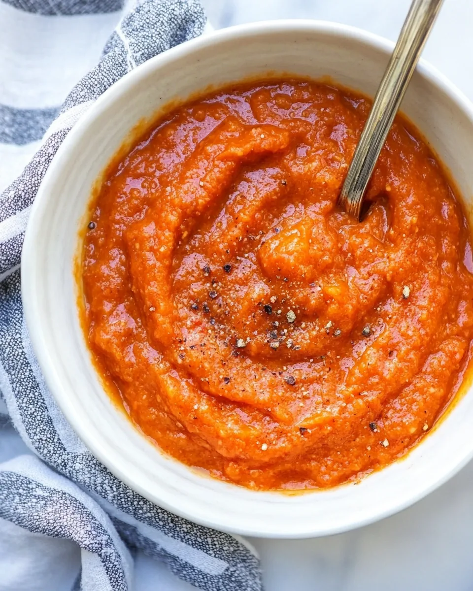Roasted Red Pepper Sauce