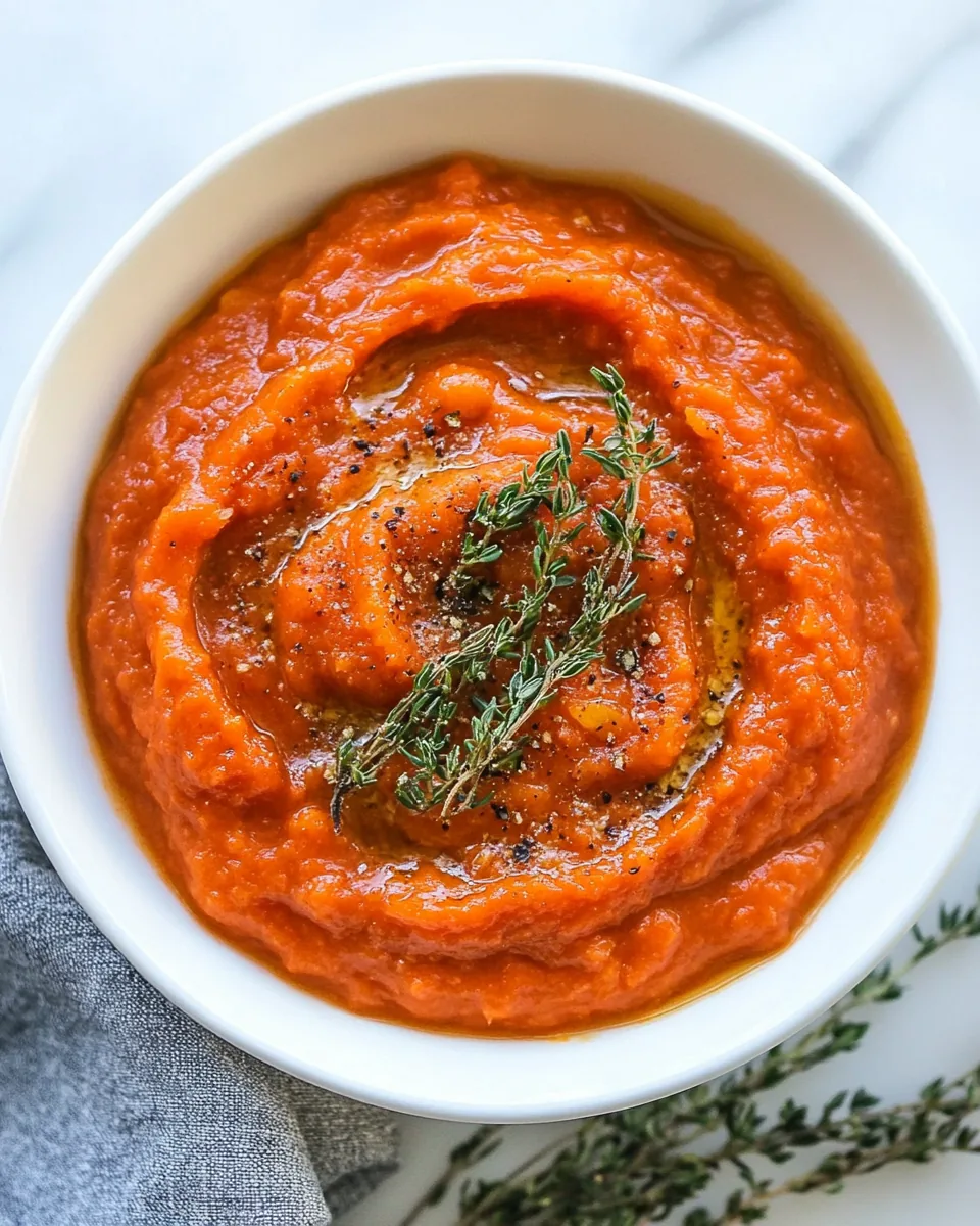 Roasted Red Pepper Sauce