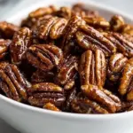 Roasted Spicy Maple Pecans