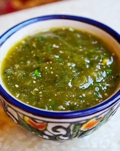 Roasted Tomatillo Salsa