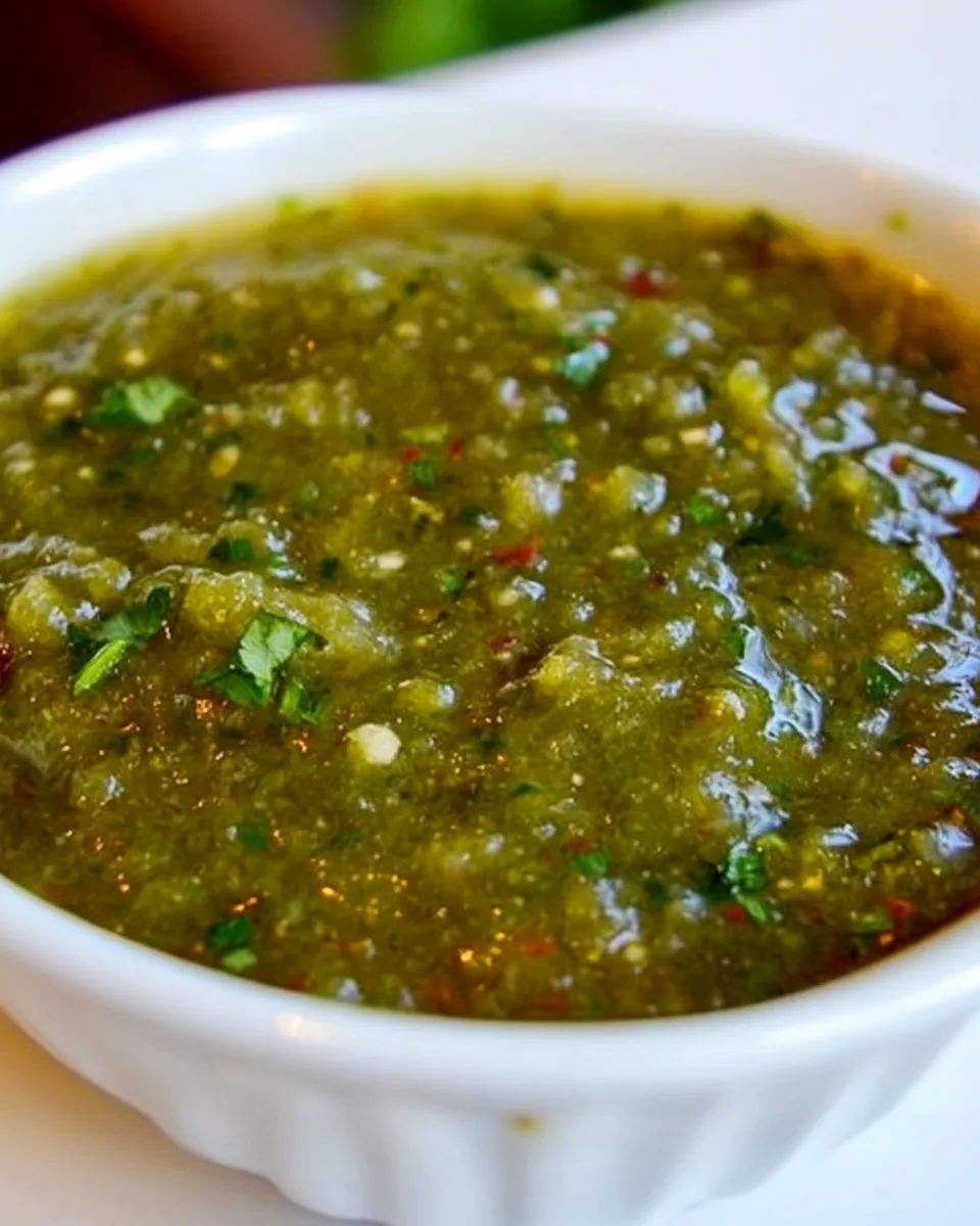 Roasted Tomatillo Salsa