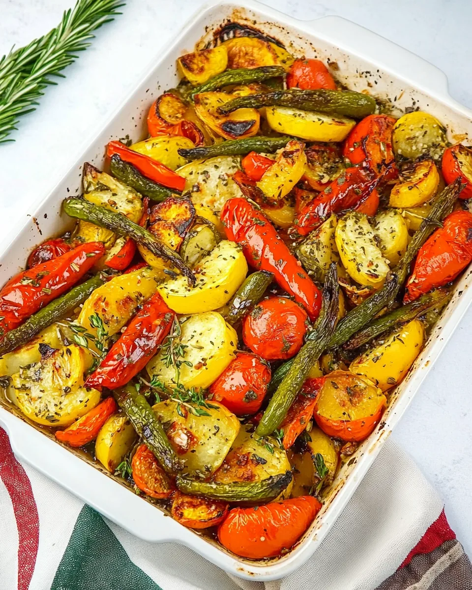 Roasted Tuscan Vegetables