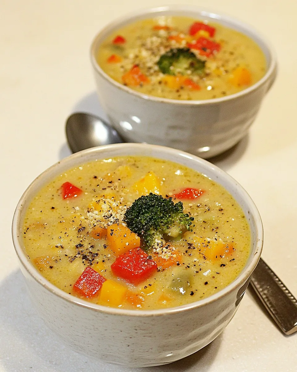 Roasted Vegetables Chowder