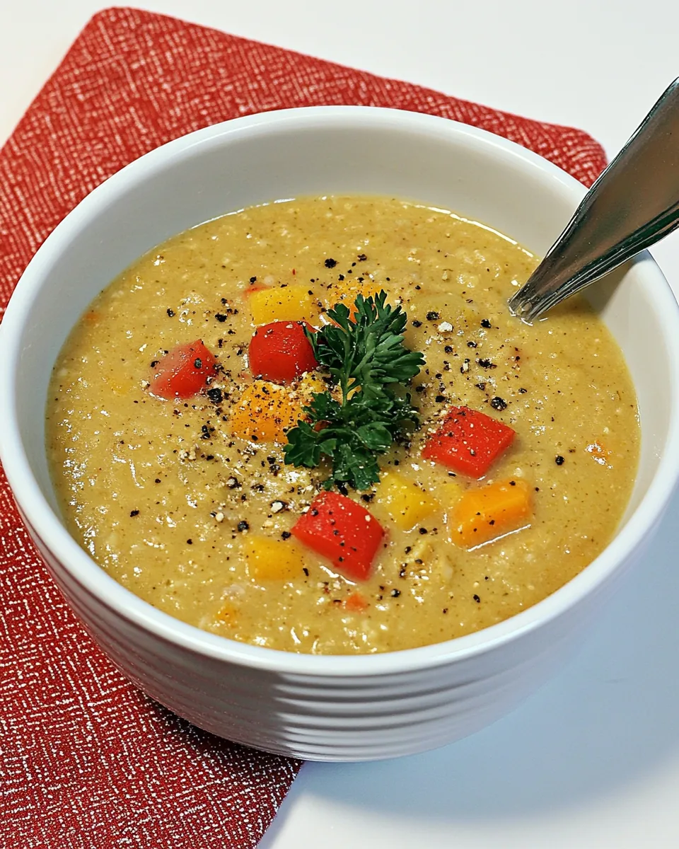 Roasted Vegetables Chowder