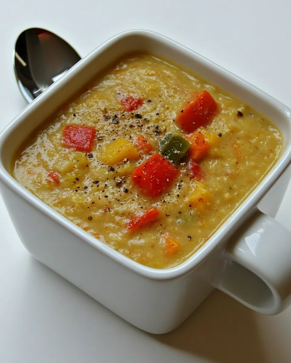 Roasted Vegetables Chowder