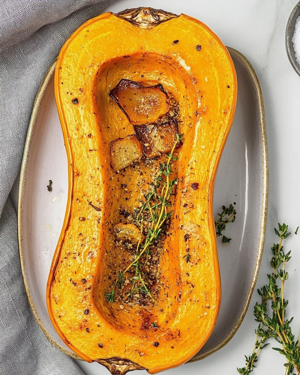 Roasted Whole Butternut Squash