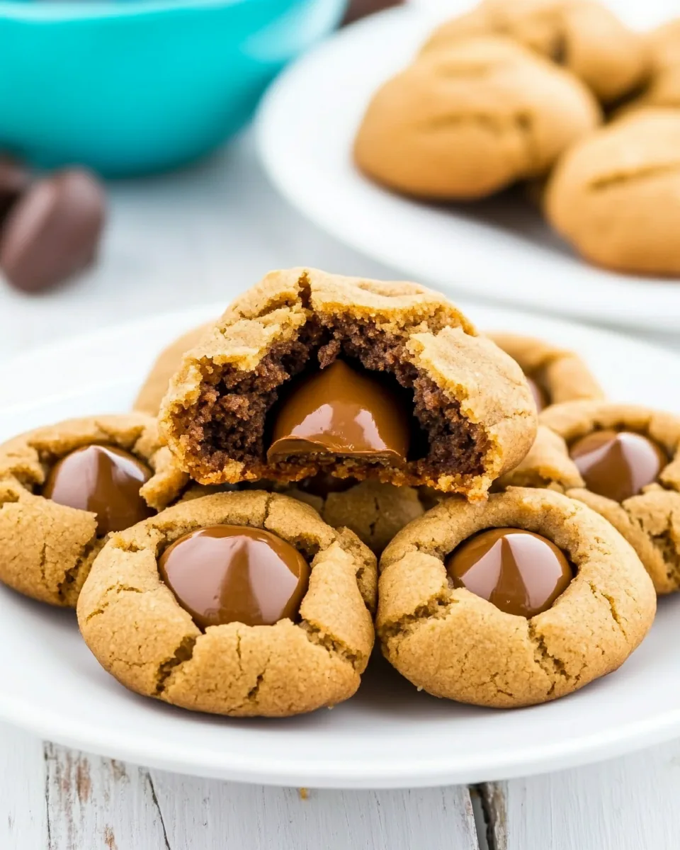 Rolo Blossom Cookies