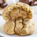 Rolo Stuffed Peanut Butter Cookies