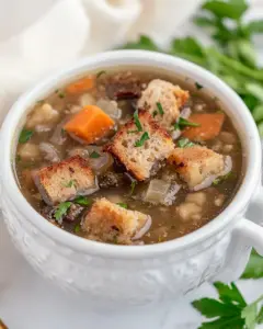 Russian Buckwheat Soup