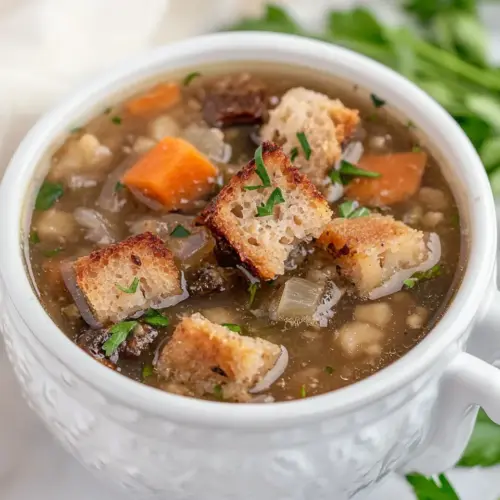 Russian Buckwheat Soup