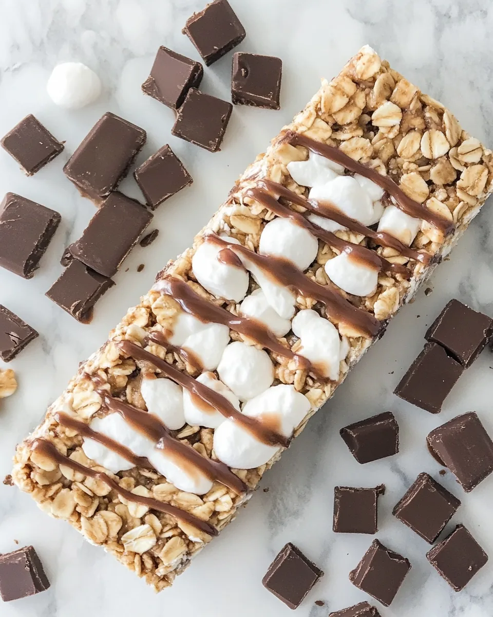 S'mores Granola Bars