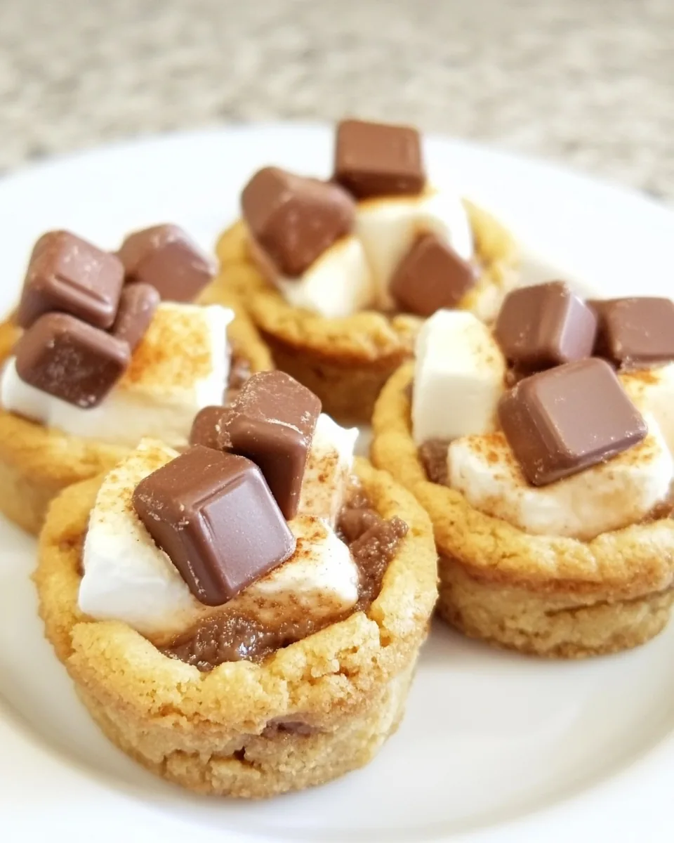 Smore Cookie Tarts