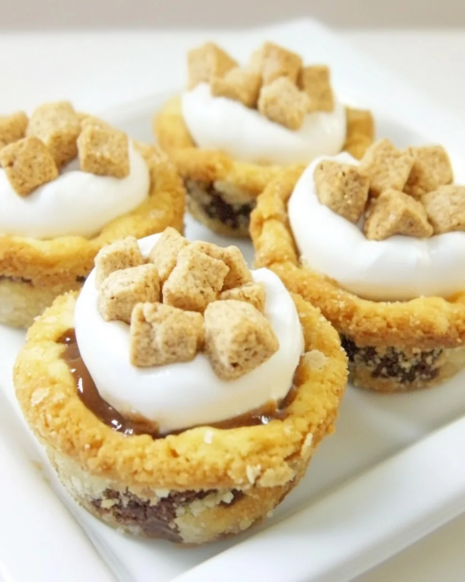 Smore Cookie Tarts