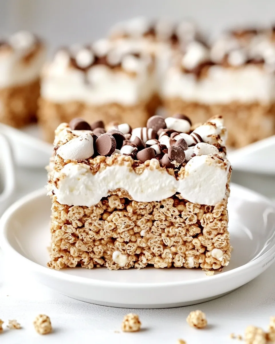 S'mores Crispy Treats