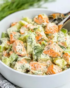 Salmon Salad with Dill