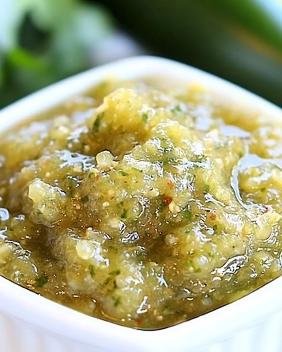 Salsa Verde with Hatch Chiles