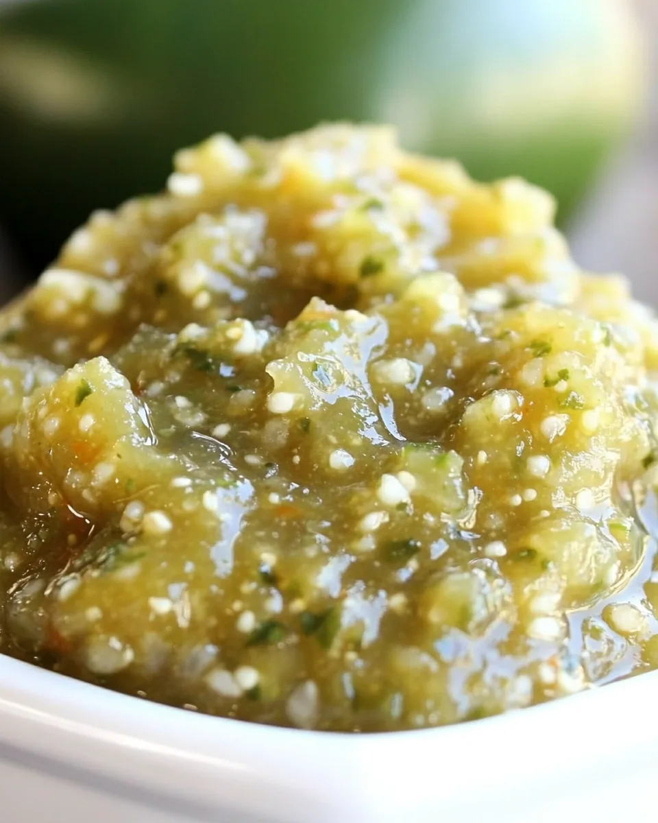 Salsa Verde with Hatch Chiles