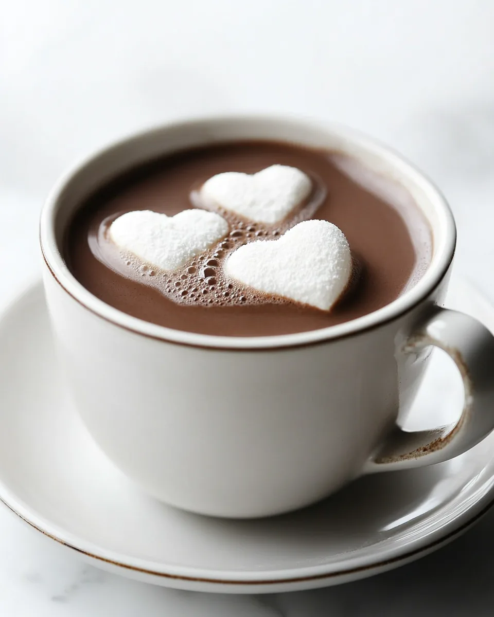 Salted Vanilla Hot Chocolate