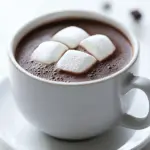 Salted Vanilla Hot Chocolate