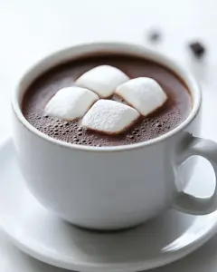 Salted Vanilla Hot Chocolate