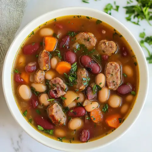 Sausage 15 Bean Soup