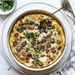 Sausage and Peppers Frittata