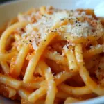 Seriously Amazing Roasted Red Pepper Pasta