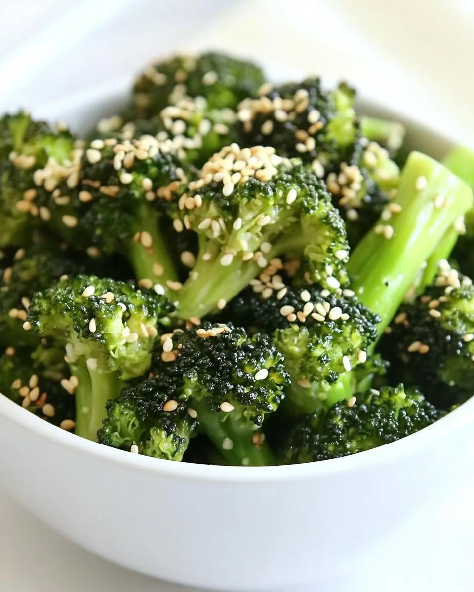Sesame Orange Broccoli