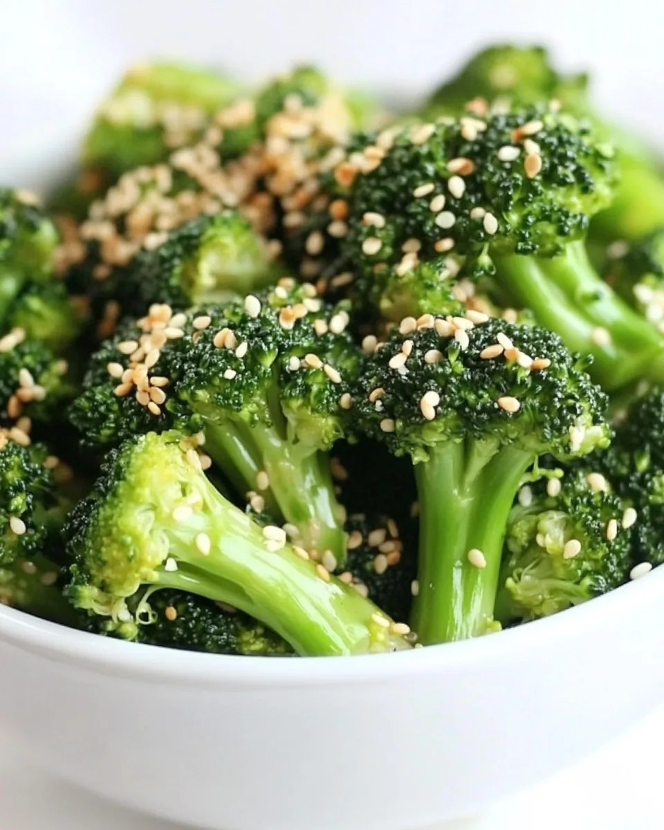 Sesame Orange Broccoli