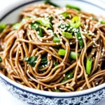 Sesame Soba Noodles