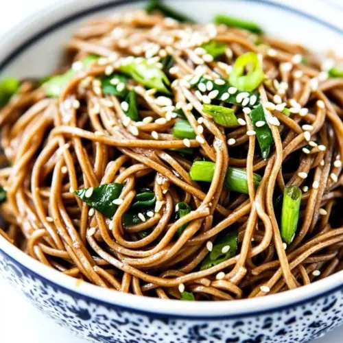 Sesame Soba Noodles