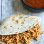 Sheet Pan Chicken Quesadillas