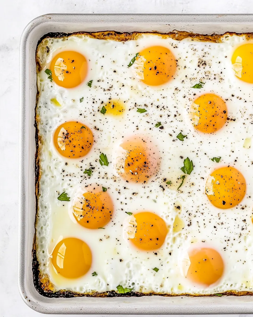 Sheet Pan Eggs