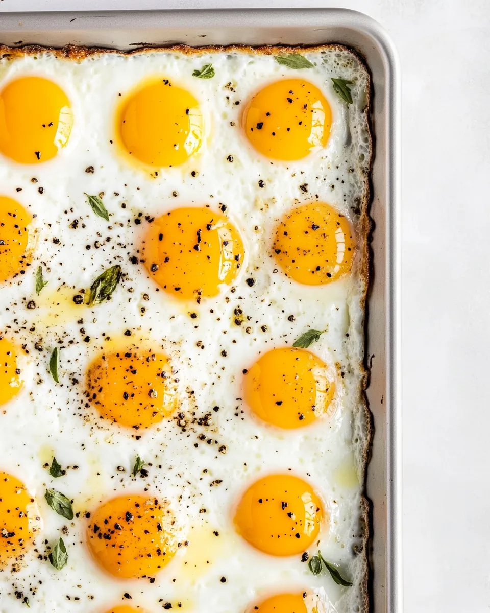 Sheet Pan Eggs
