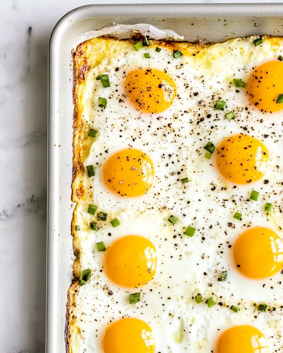 Sheet Pan Eggs