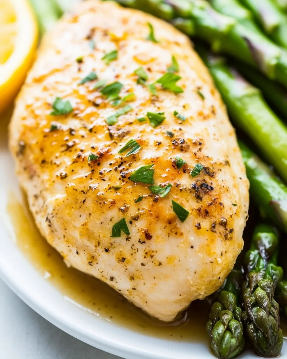 Sheet Pan Honey Horseradish Chicken Asparagus