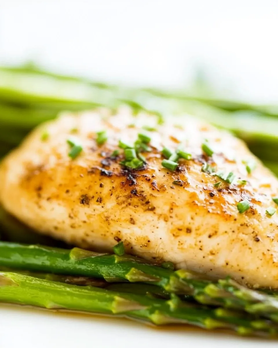 Sheet Pan Honey Horseradish Chicken Asparagus