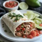 Shredded Chicken Burritos