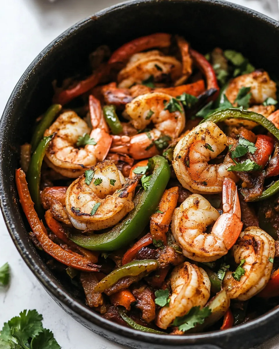 Shrimp Fajitas