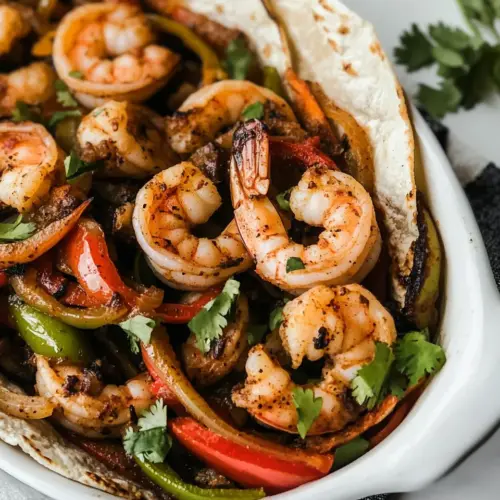 Shrimp Fajitas