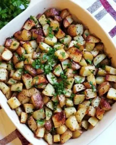 Simple Herbed Skillet Potatoes