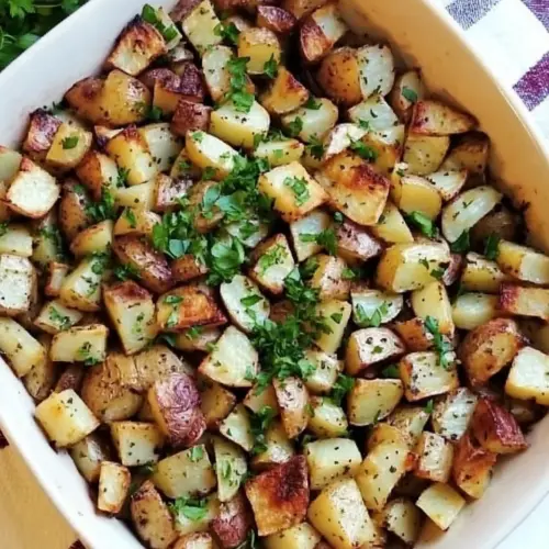 Simple Herbed Skillet Potatoes