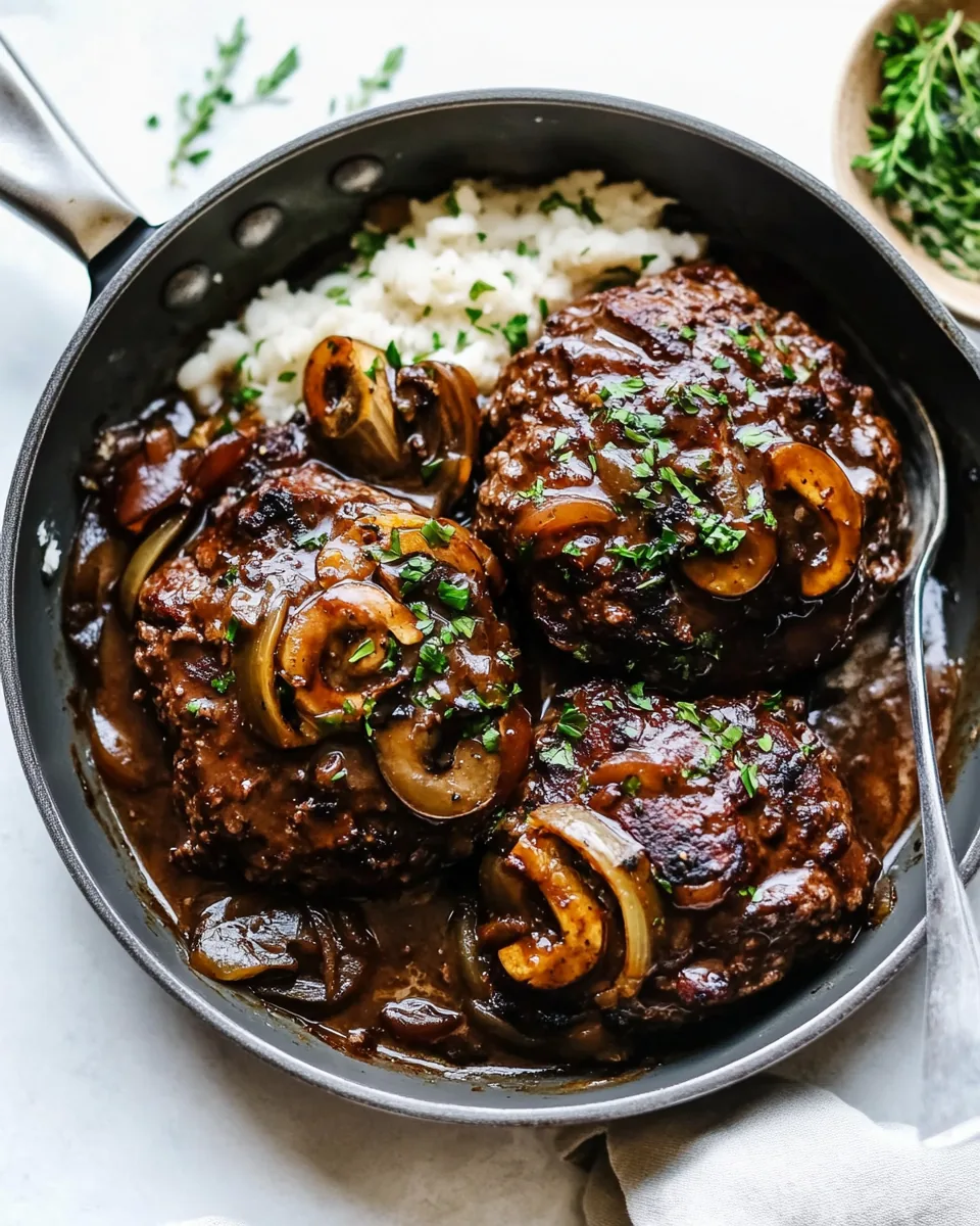 Skillet Salisbury Steak