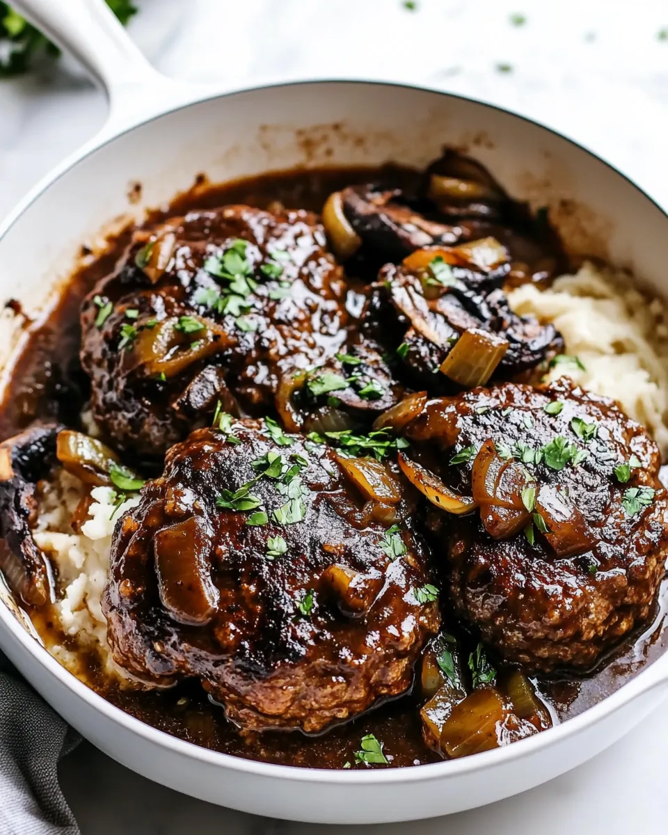 Skillet Salisbury Steak